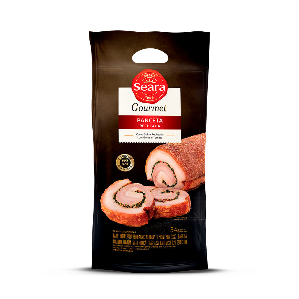 Receita Panceta Recheada a Pururuca com Parrillada Campestre